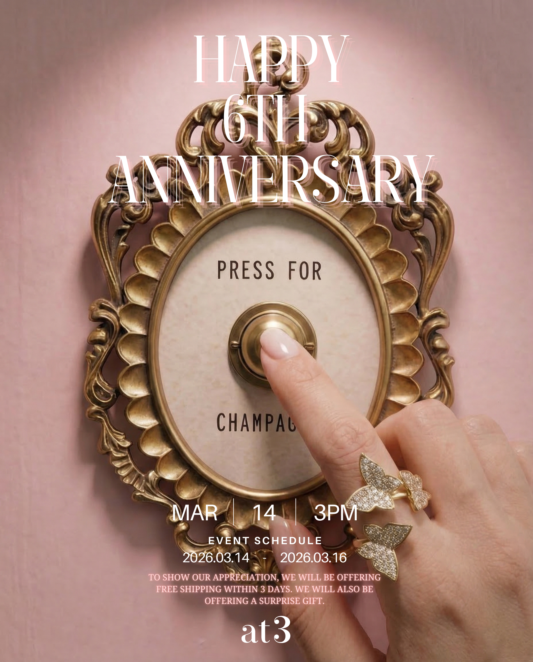 6周年記念イベント開催❤︎