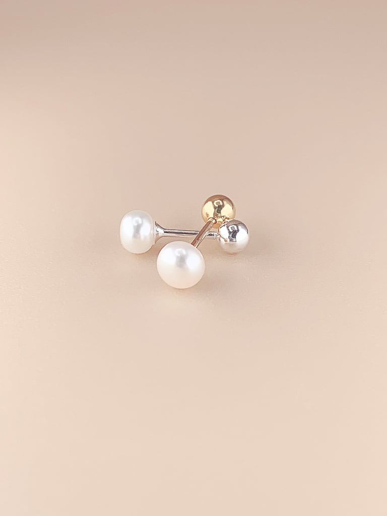 Little Pearl Ⅱ｜M_size（淡水真珠 × Silver 925）