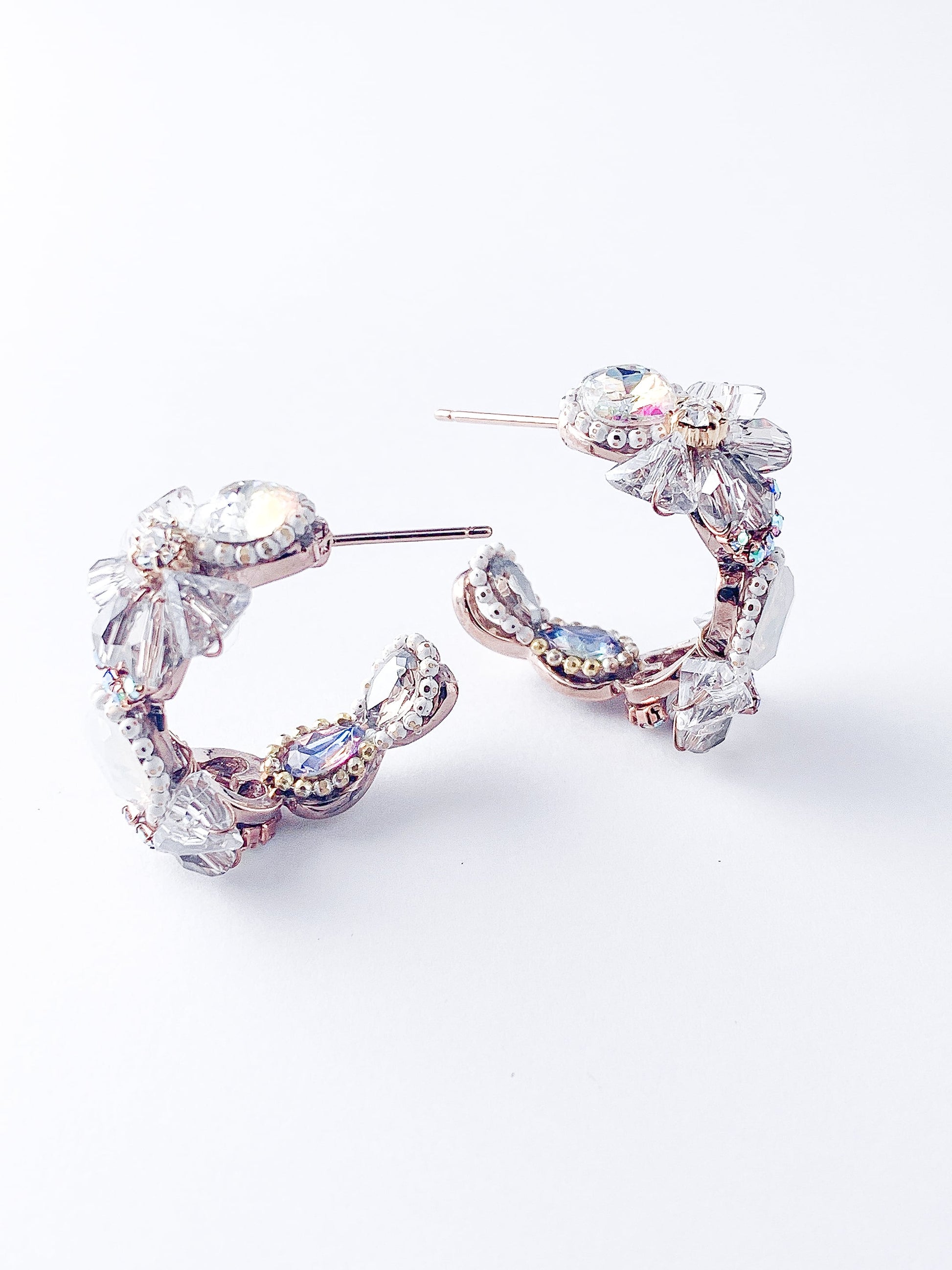 Crystal flower ring