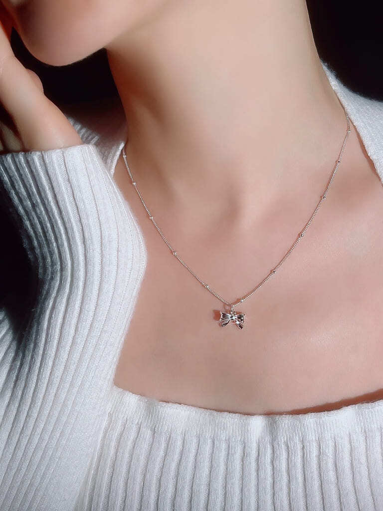 B ribbon neck（Silver 925）