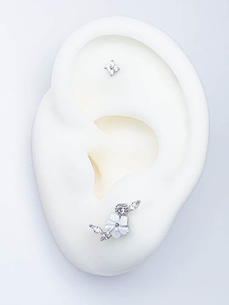 【お得セット】White Flowers 5 set (金属アレルギー対応)