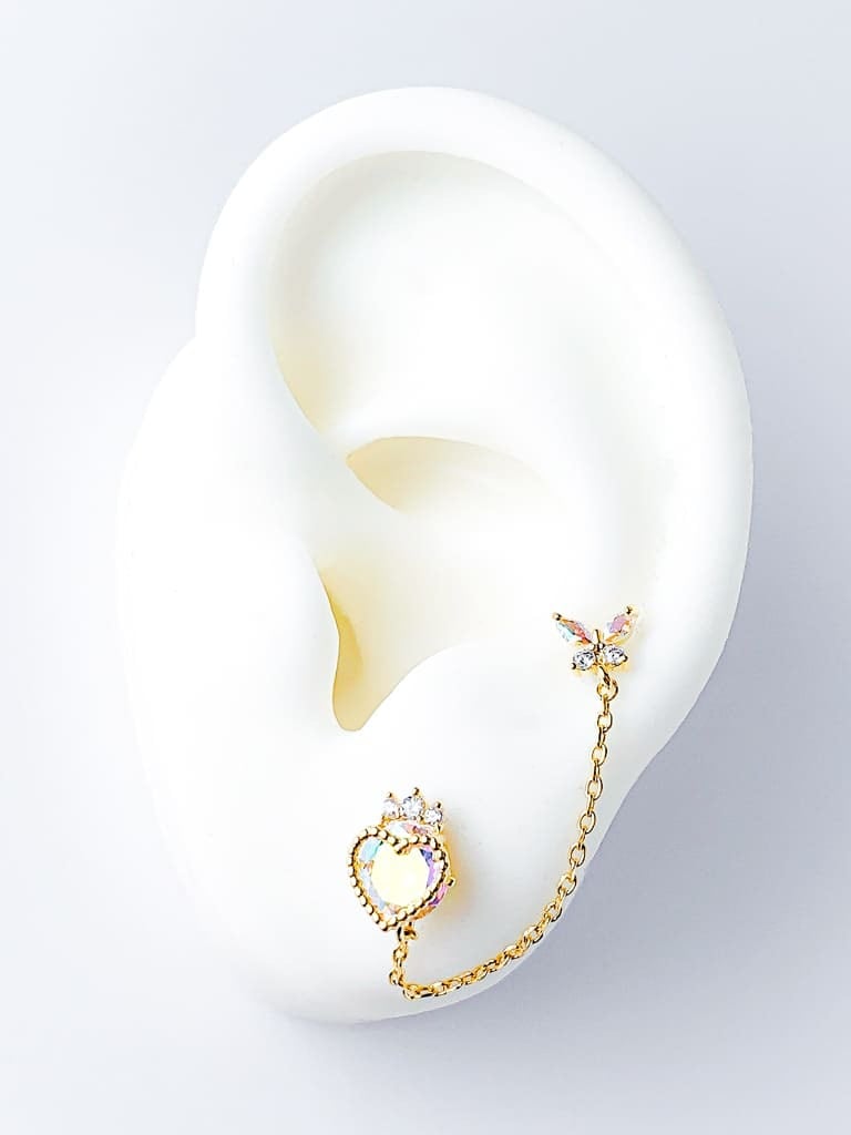 Heart chain nabi (金属アレルギー対応)