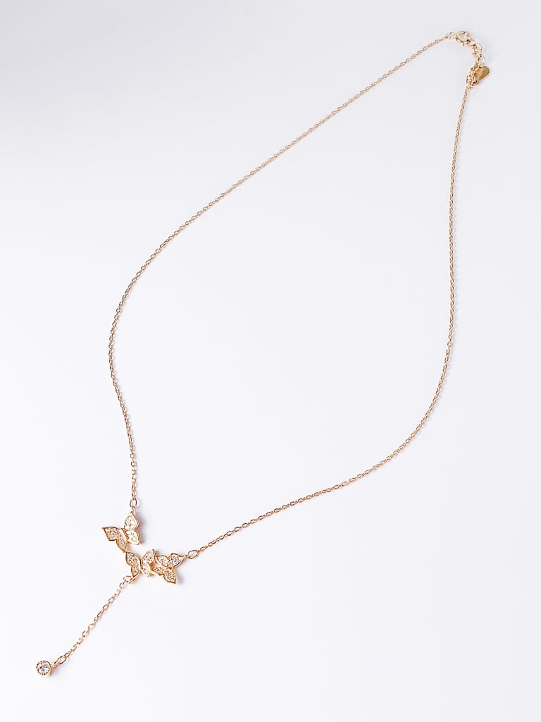 3 butterflies  neck（Silver 925）
