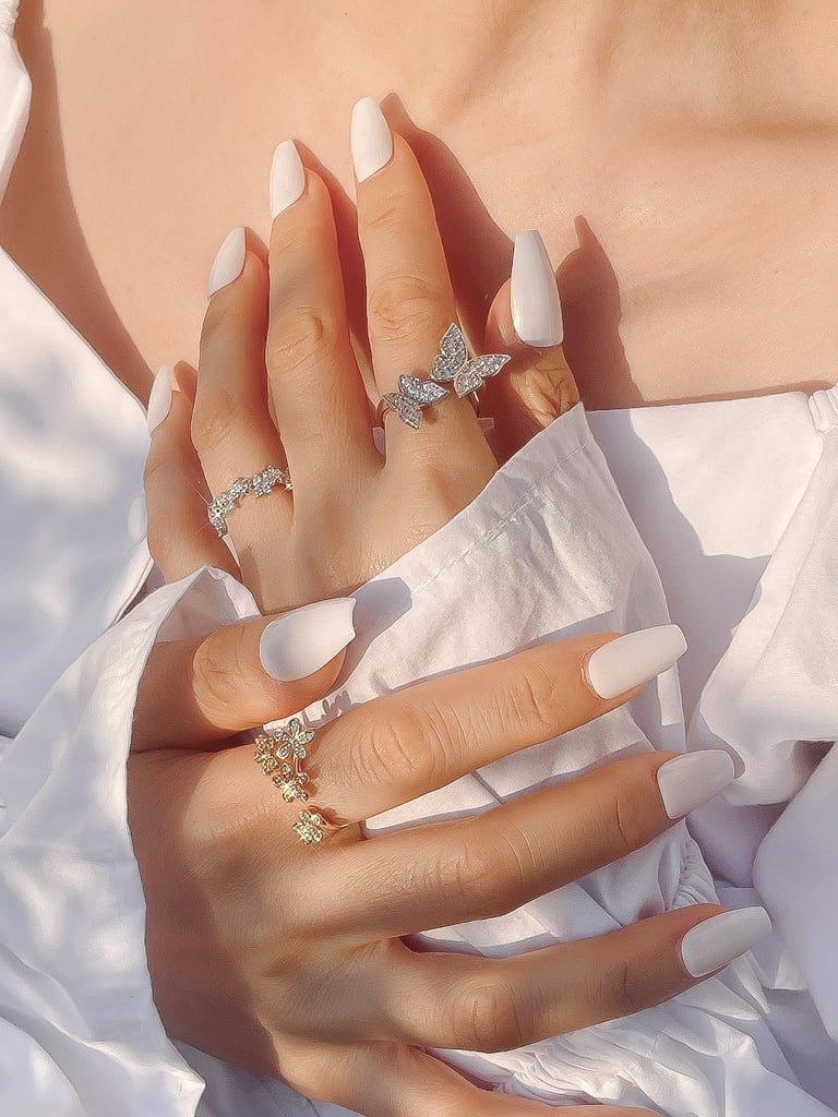 4 flower ring