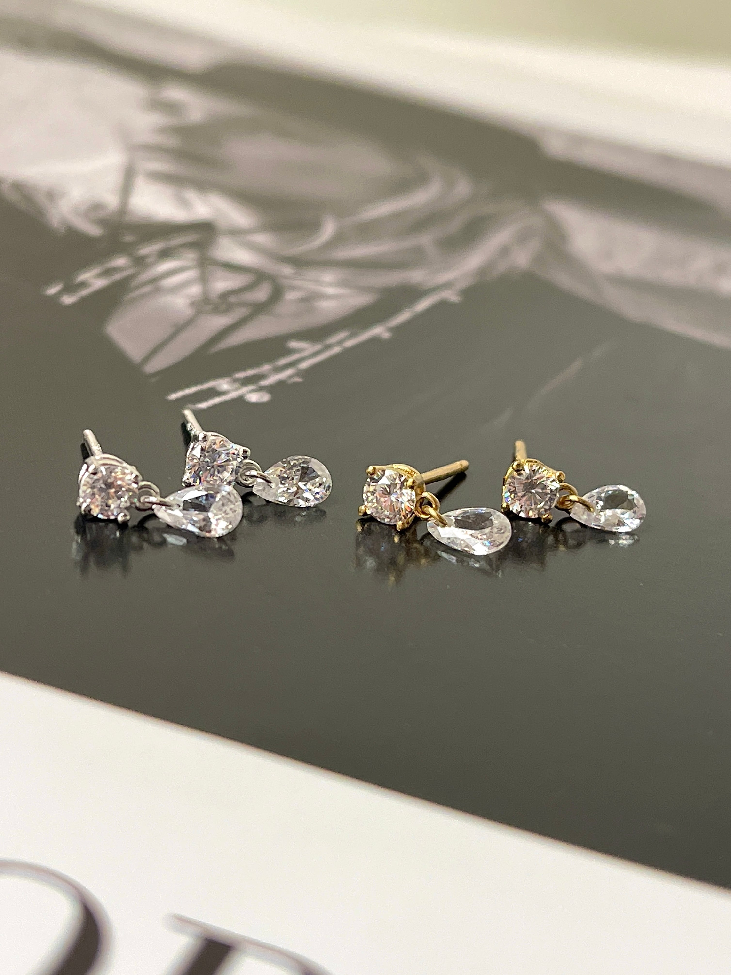 Crystal Drops（Silver 925）