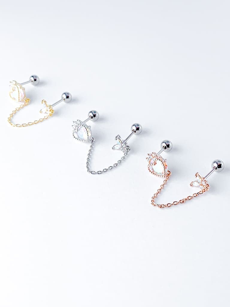 Heart chain nabi (金属アレルギー対応)
