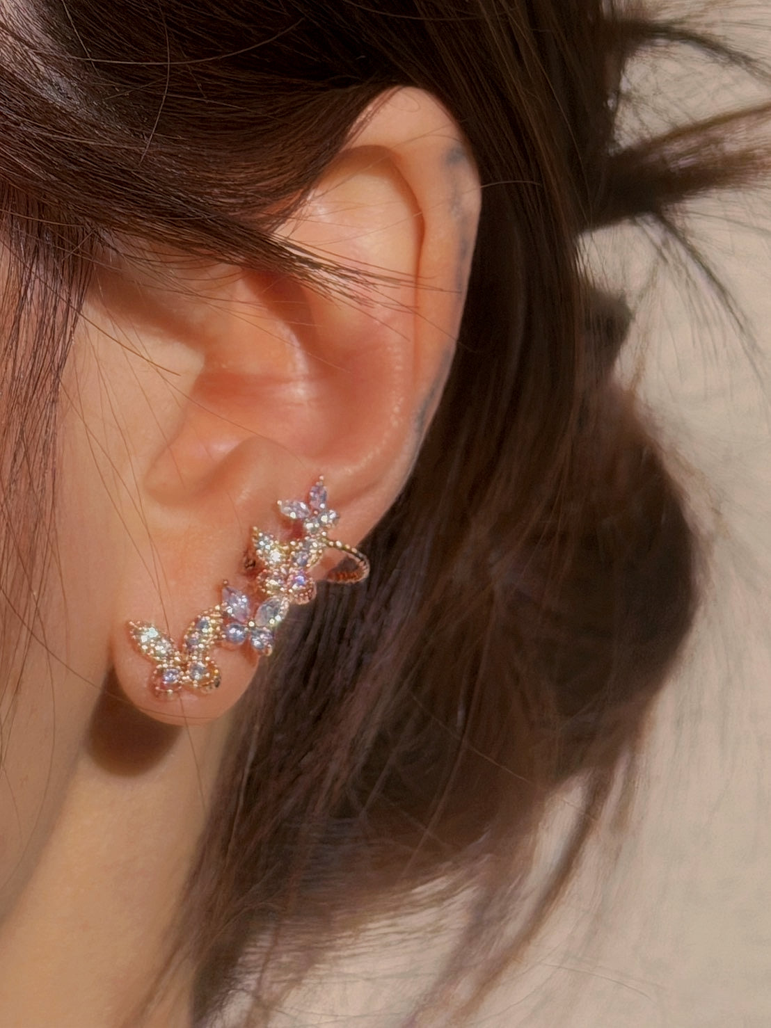 Nabi garden. C（イヤーカフピアス）
