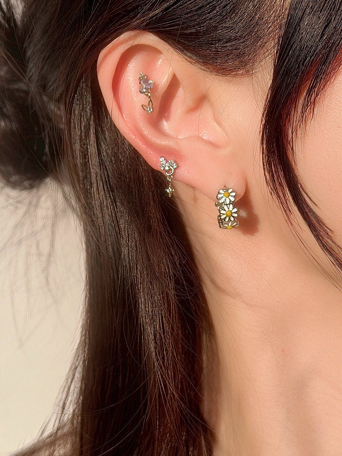 Daisy rings (金属アレルギー対応)