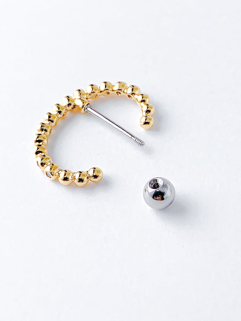 C curl dots (金属アレルギー対応)