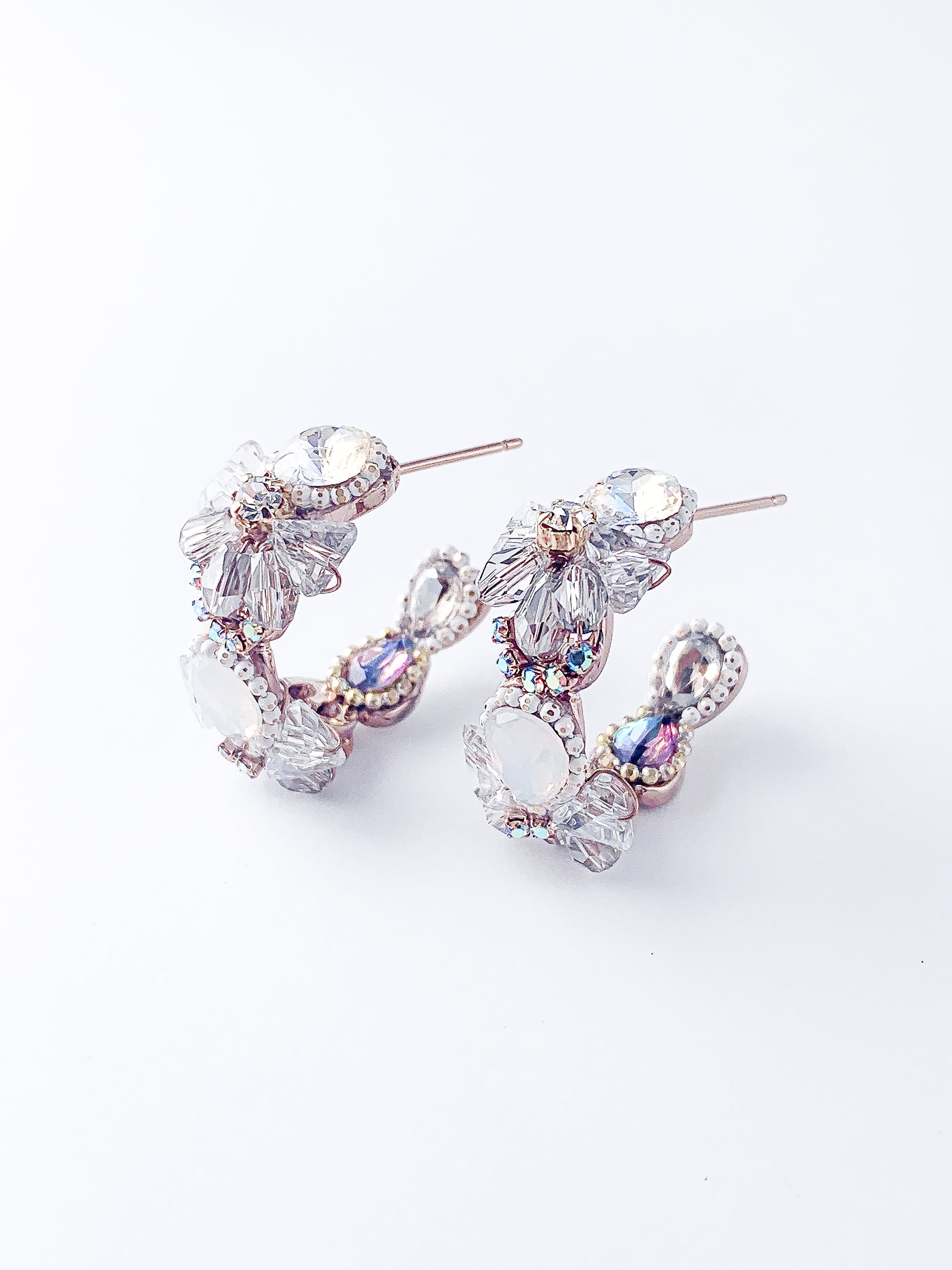 Crystal flower ring