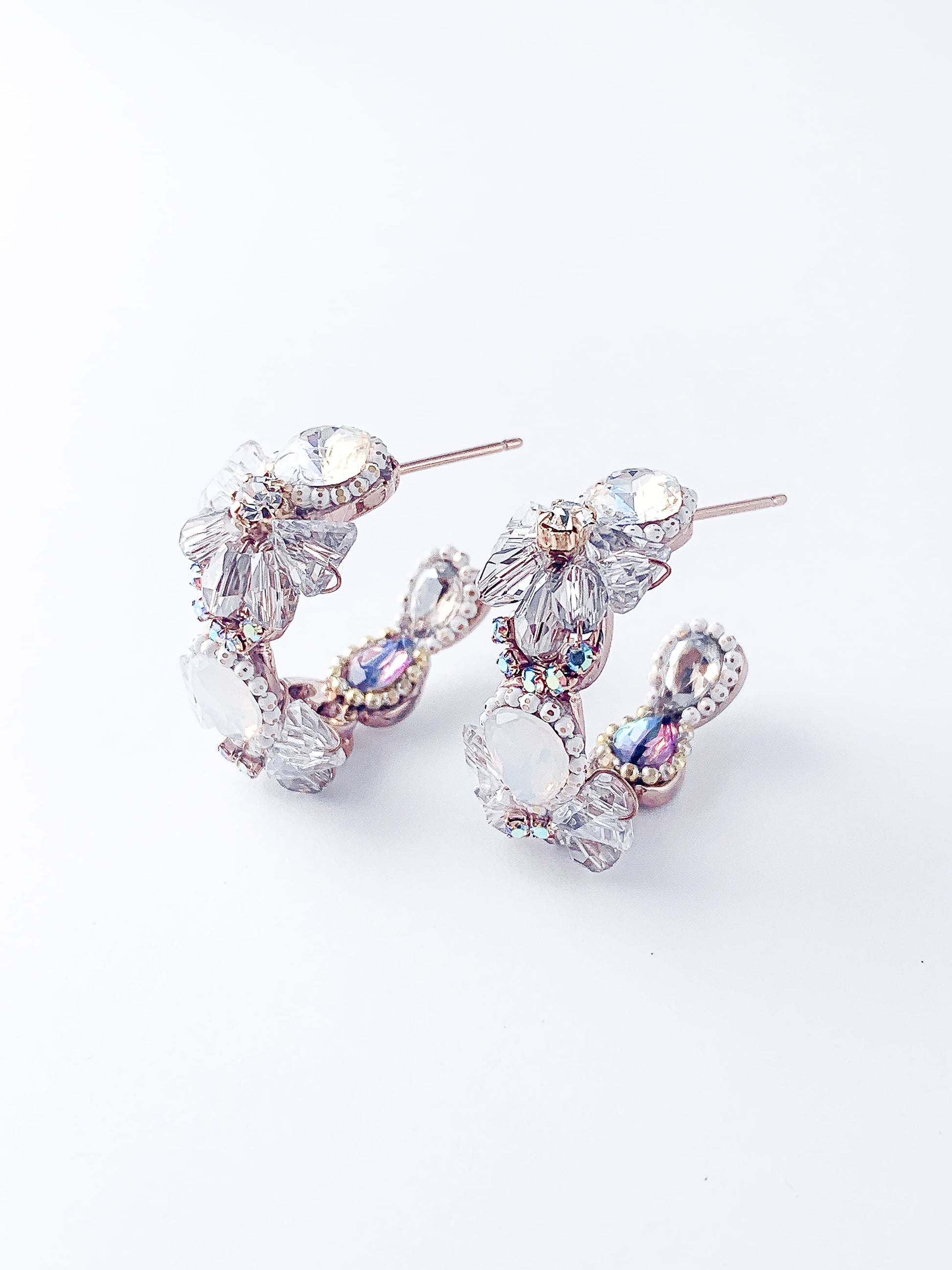 Crystal flower ring