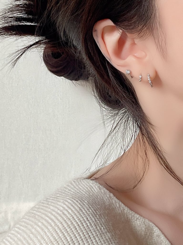 【お得セット】 Crystal hoop 3 set