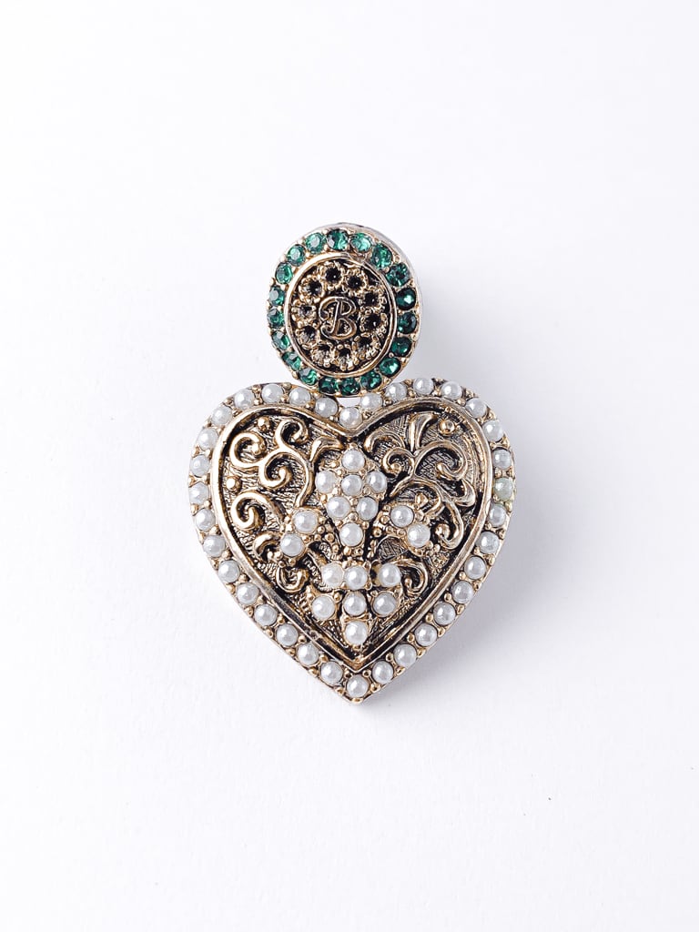 Heart crest（ブローチ）