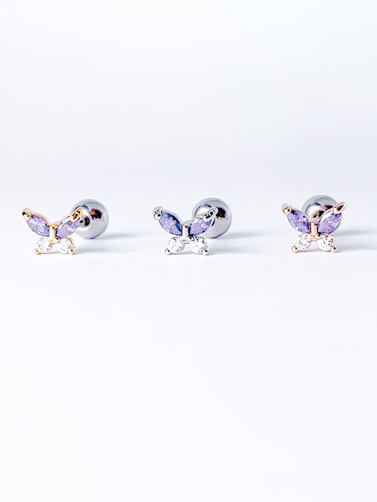 Purple crystal nabi (金属アレルギー対応)