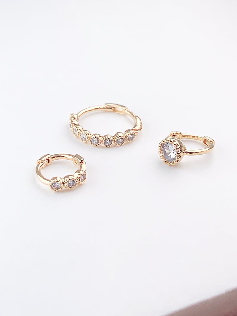 【お得セット】 Crystal hoop 3 set