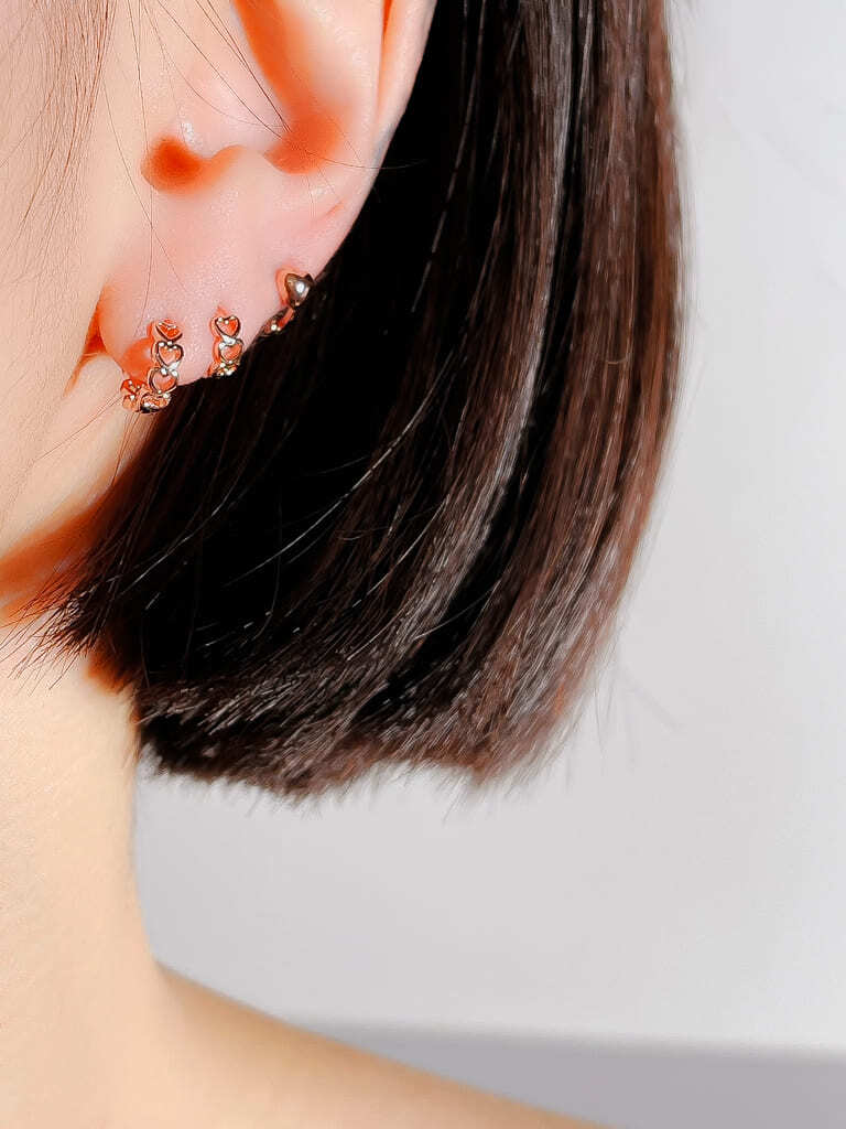 【お得セット】Heart 3 ring set