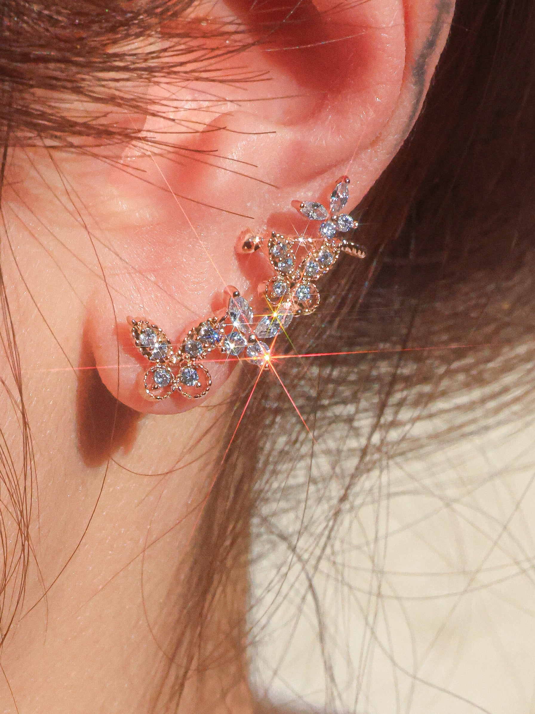 Nabi garden. C（イヤーカフピアス）