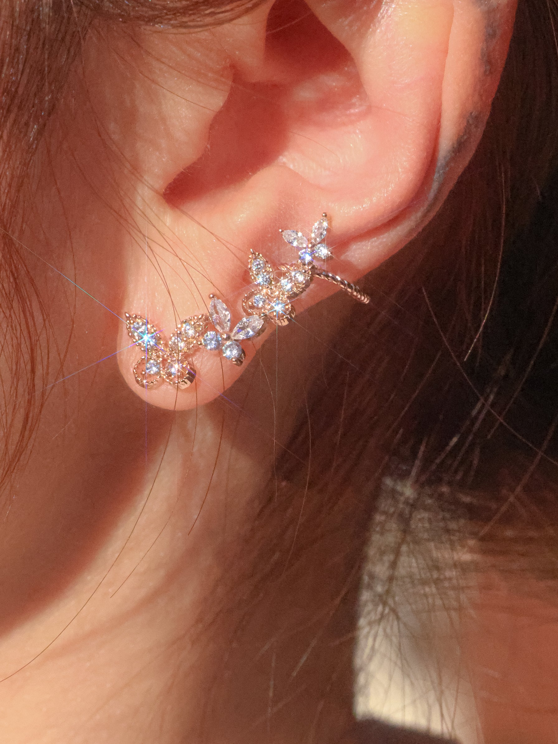 Nabi garden. C（イヤーカフピアス）