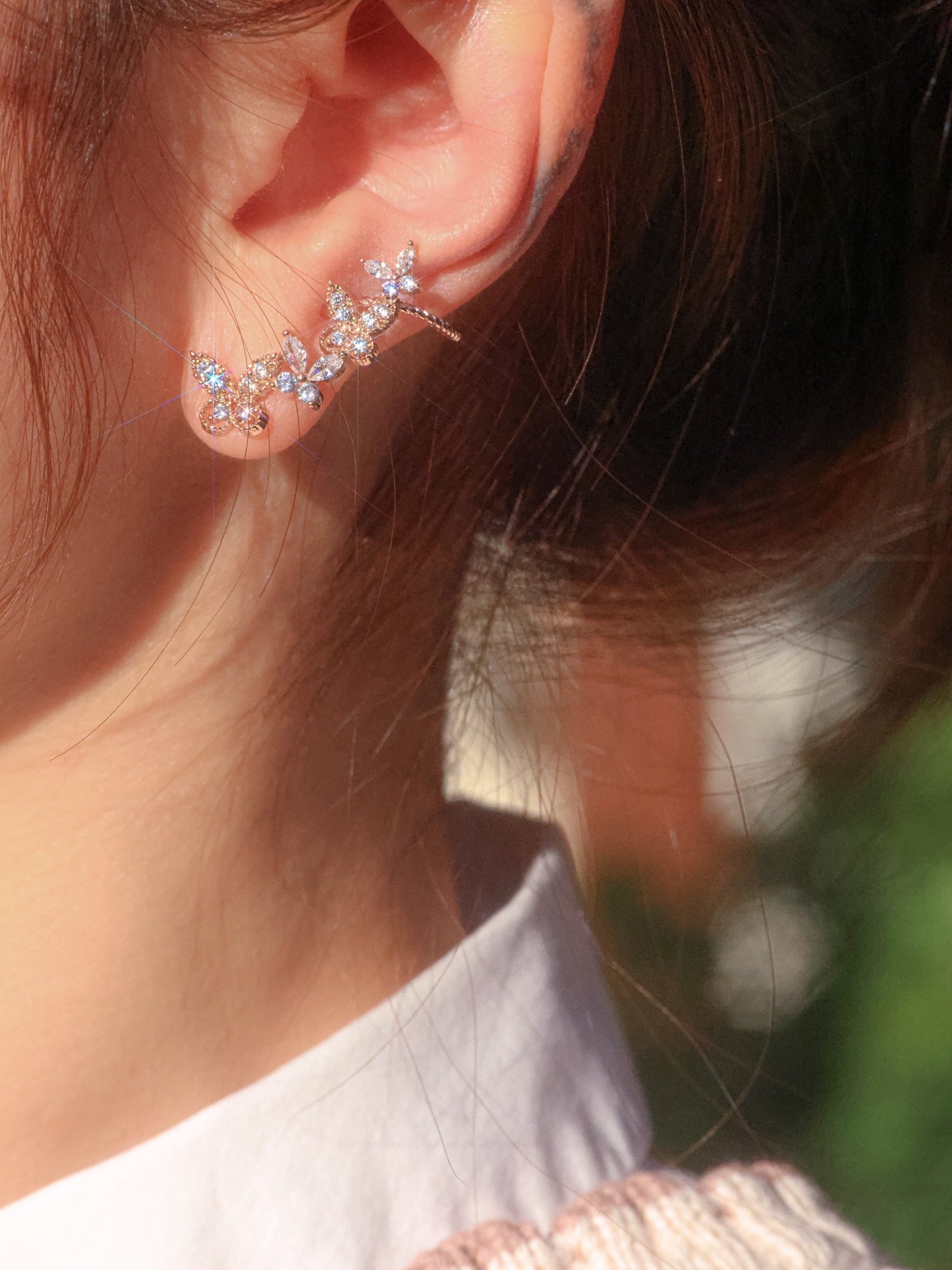 Nabi garden. C（イヤーカフピアス）