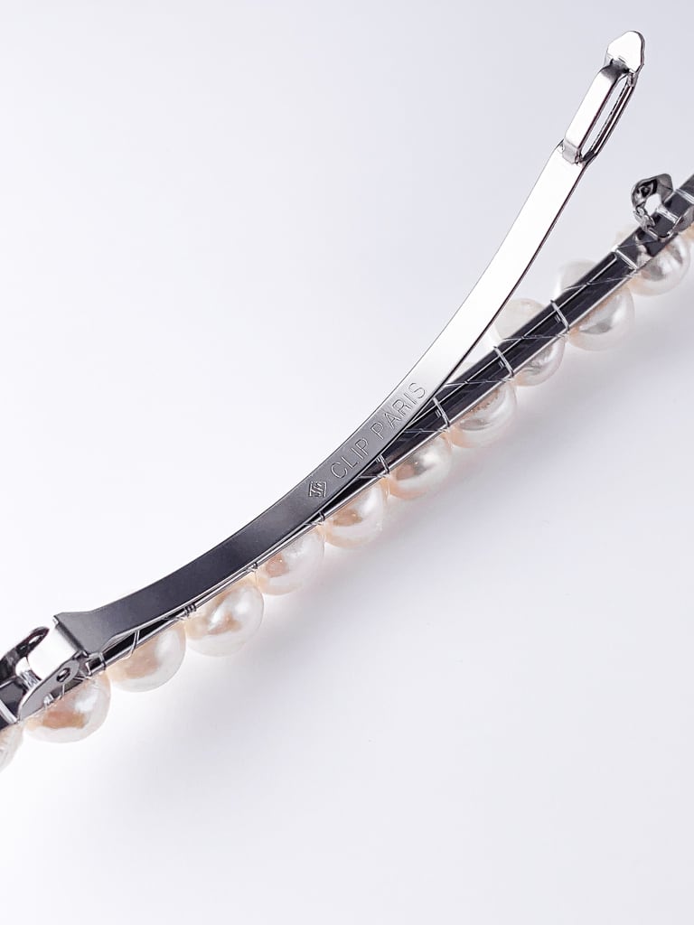 Pearl long hair clip
