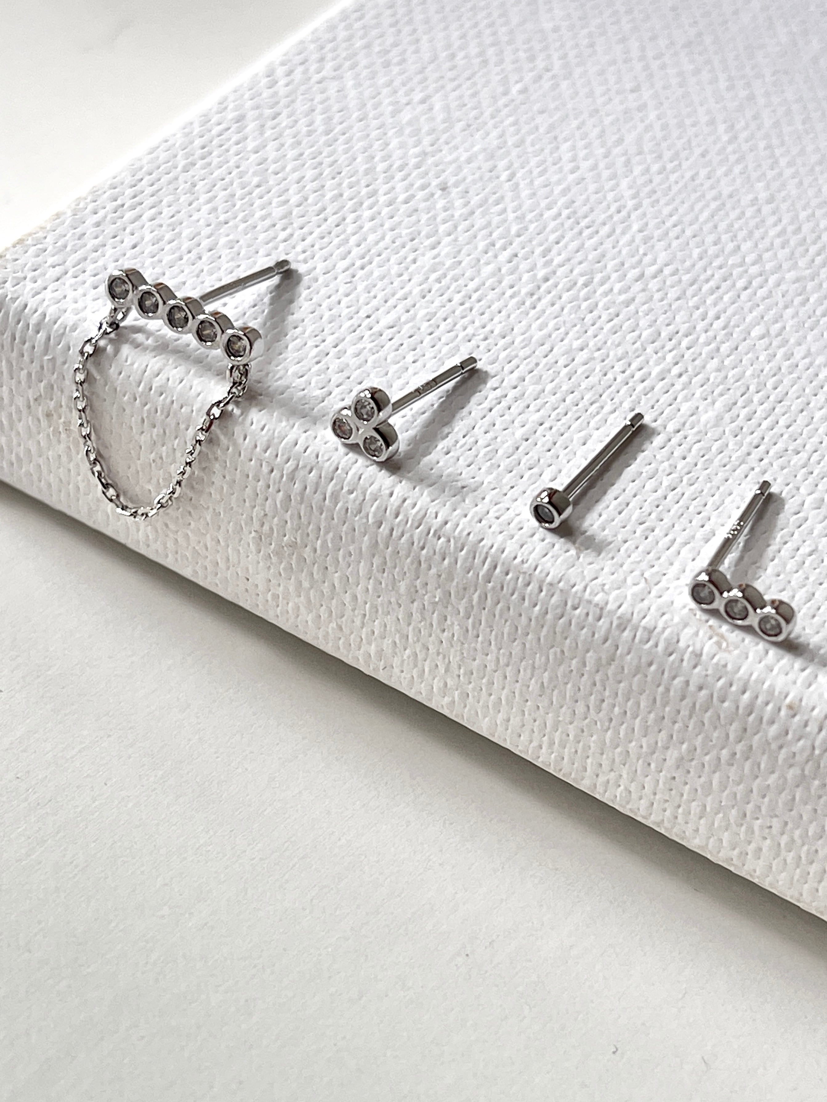 Dot chain 4 set (Silver 925）