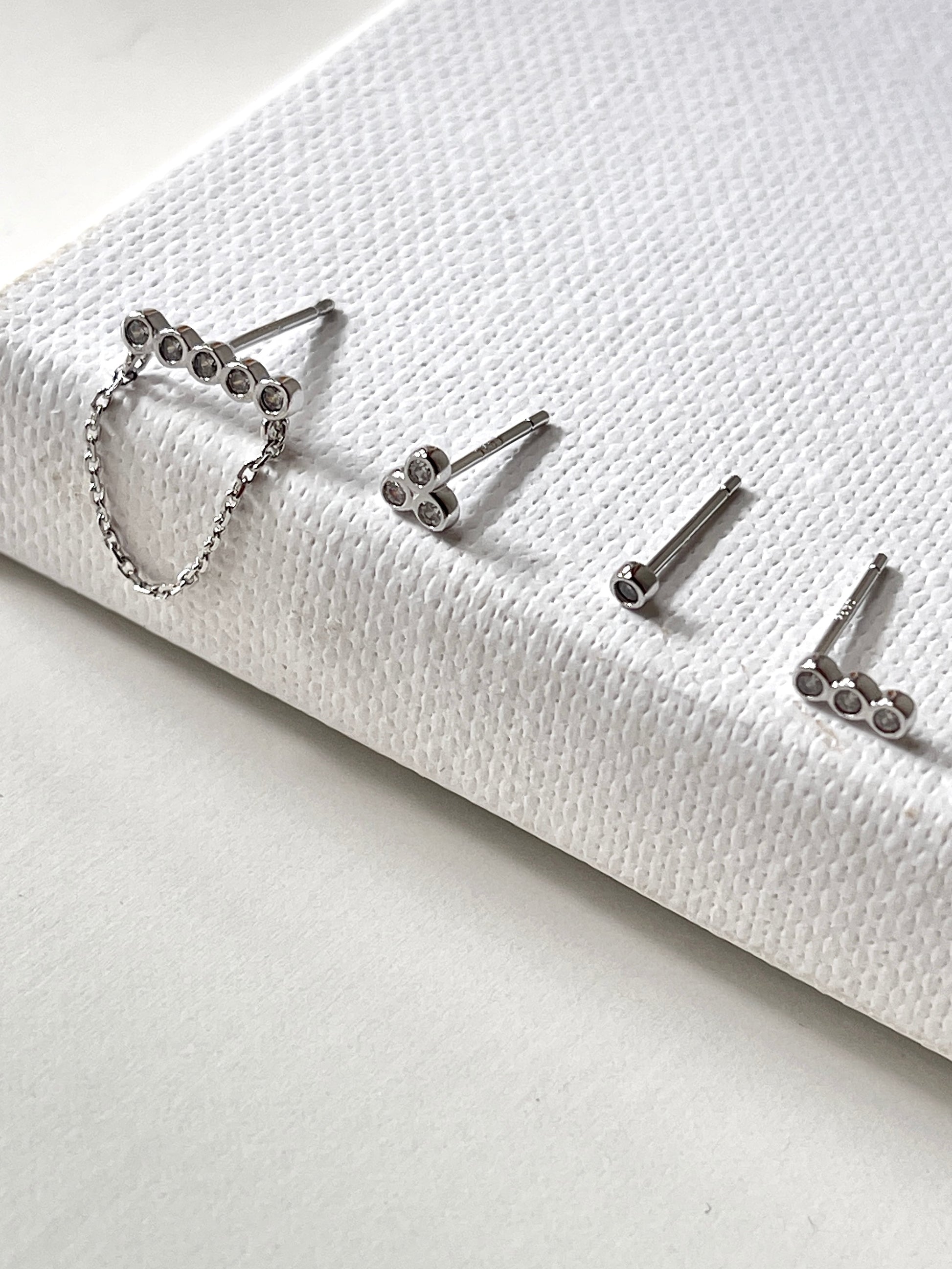 Dot chain 4 set (Silver 925）