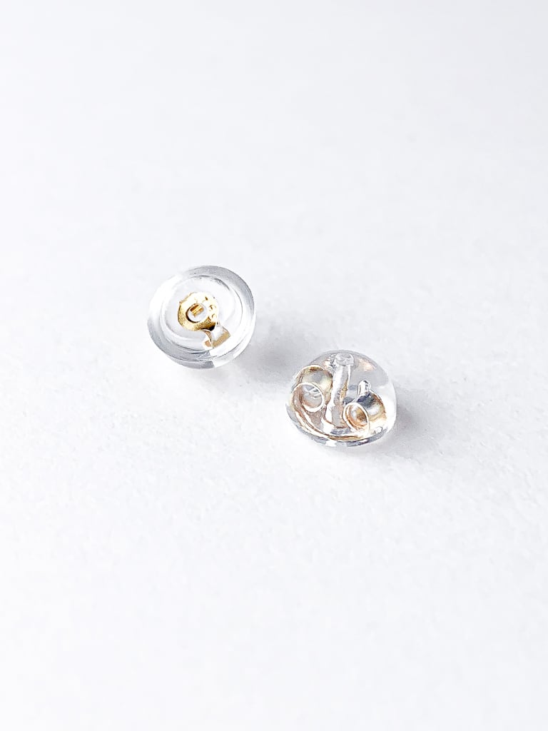S925シリコンカバーキャッチ｜2個入り