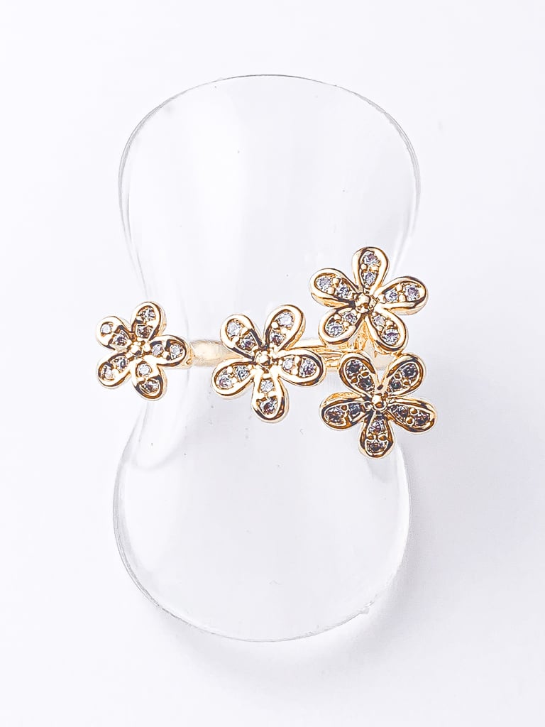4 flower ring
