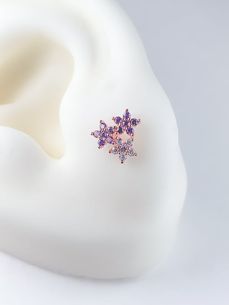 3 flowers (金属アレルギー対応)