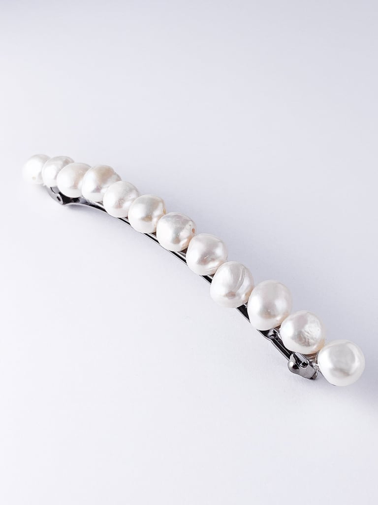 Pearl long hair clip