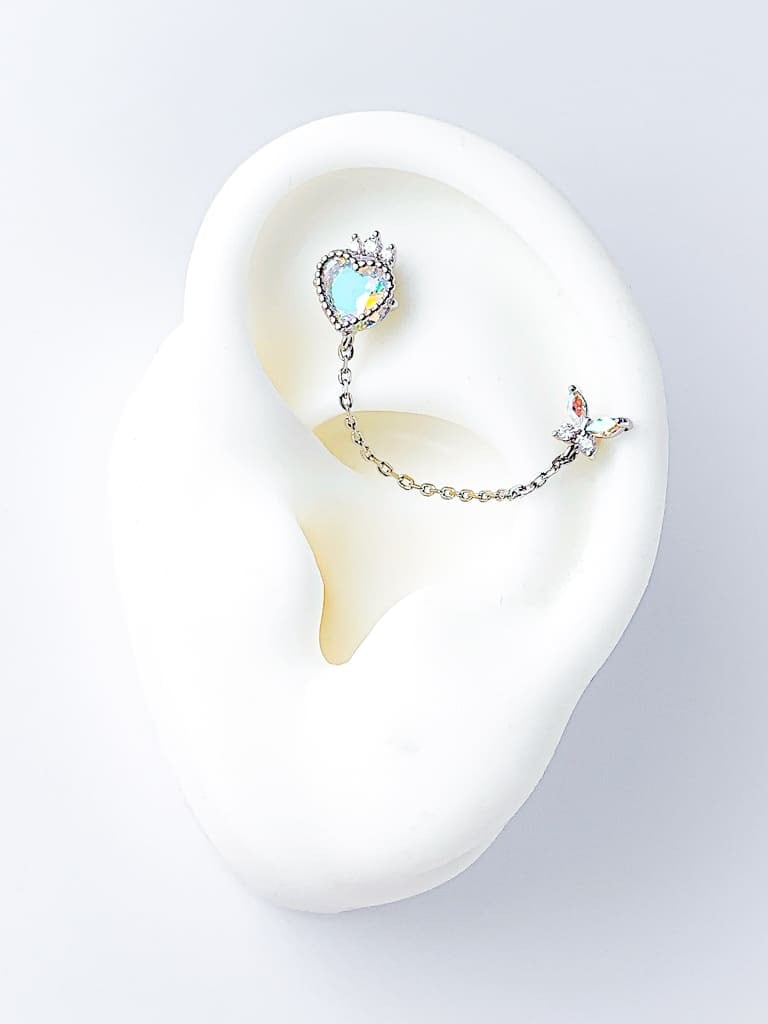 Heart chain nabi (金属アレルギー対応)