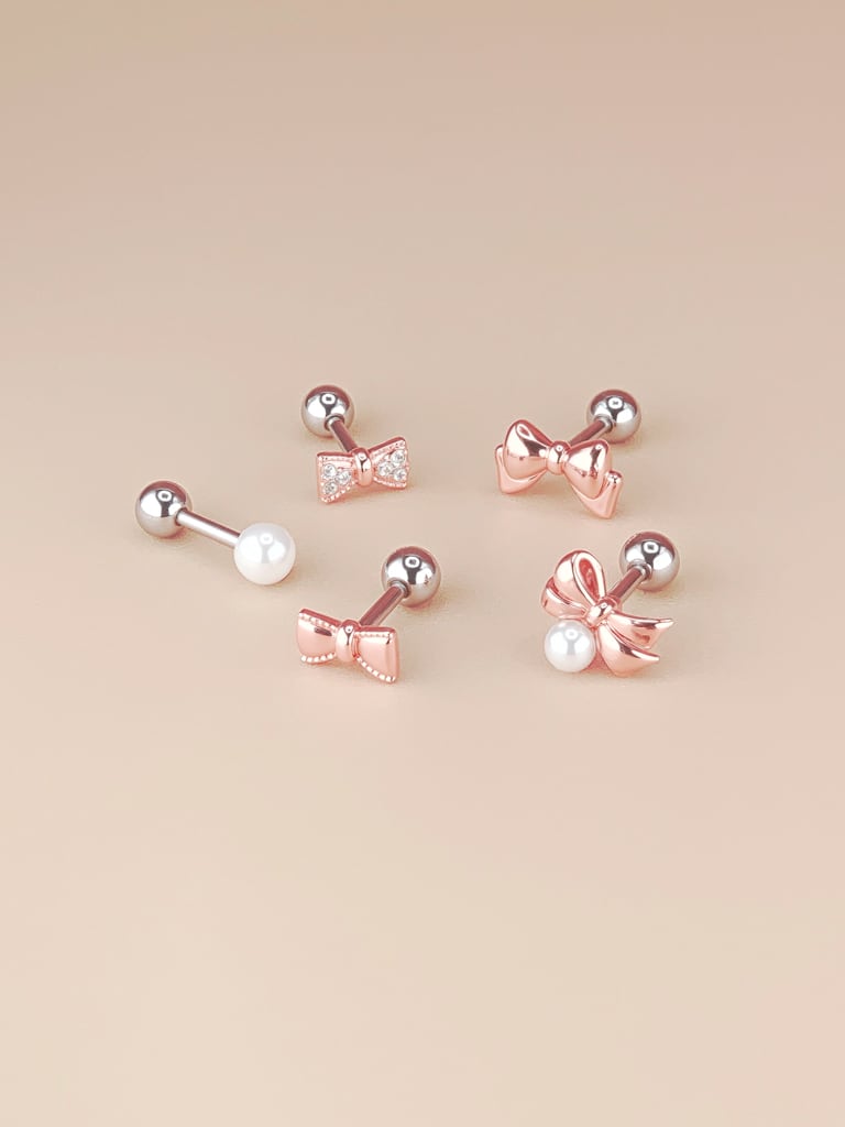 【お得セット】D. Ribbon 5 set (金属アレルギー対応)