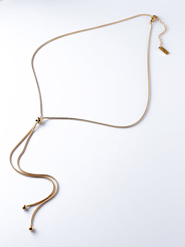 Loop tie neck (金属アレルギー対応)