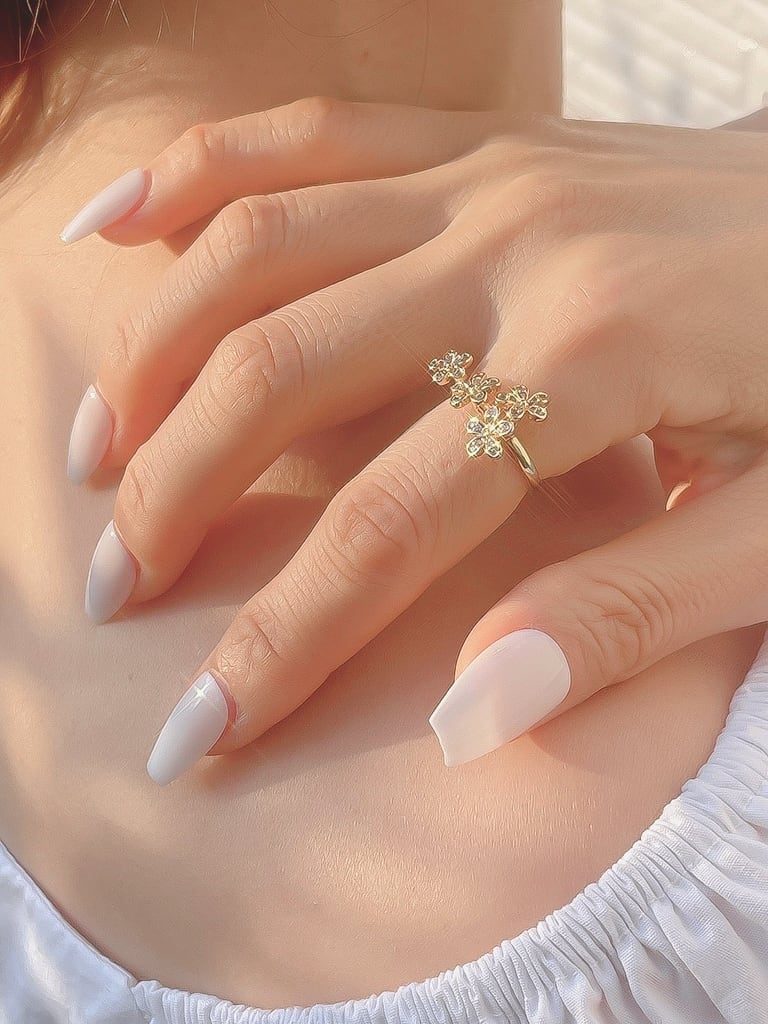 4 flower ring