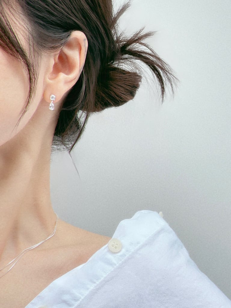 Crystal Drops（Silver 925）
