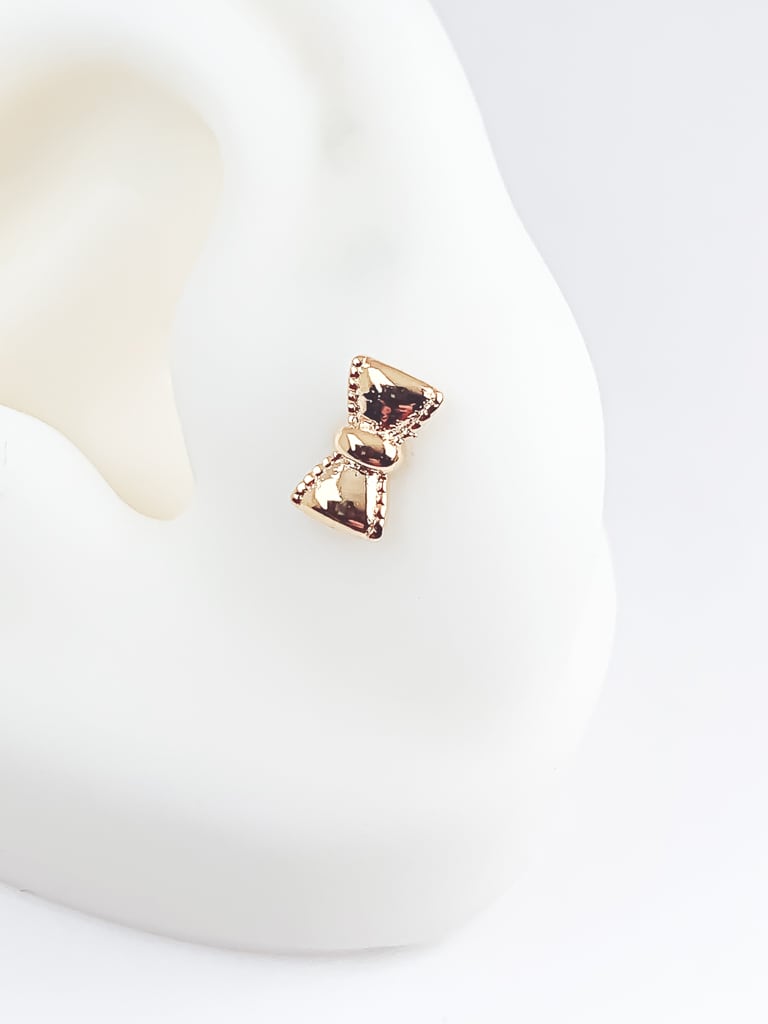 Petite Bow ribbon (金属アレルギー対応)