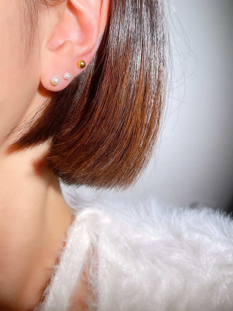 【お得セット】Pearl Dots 3 set (金属アレルギー対応)
