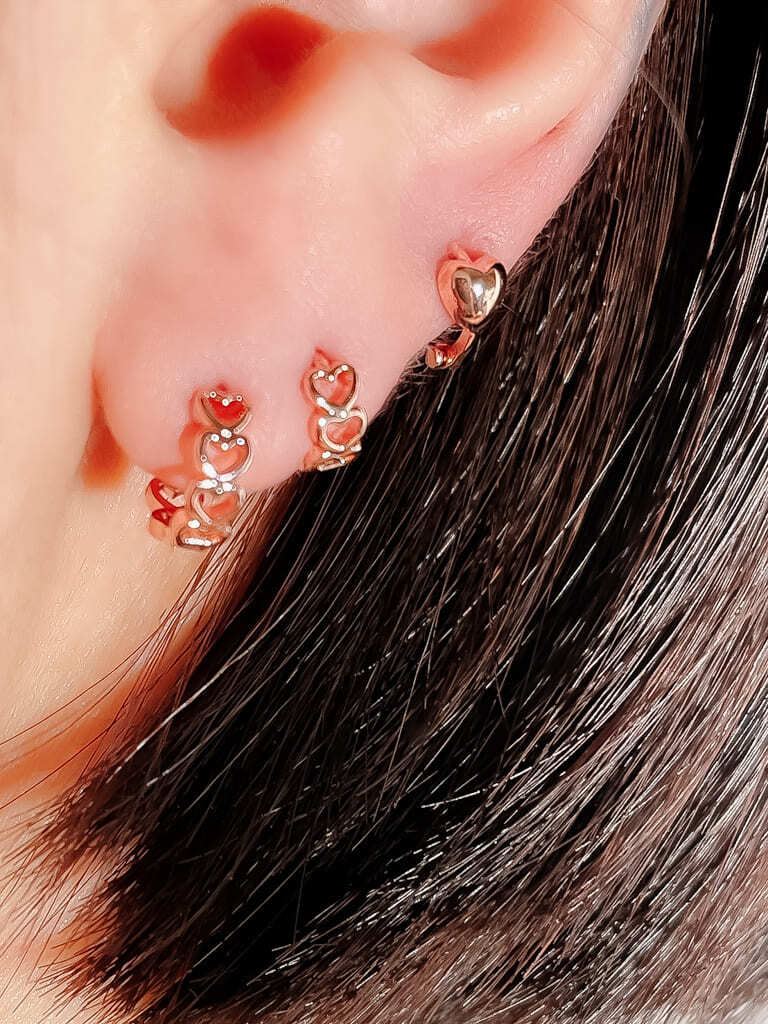 【お得セット】Heart 3 ring set