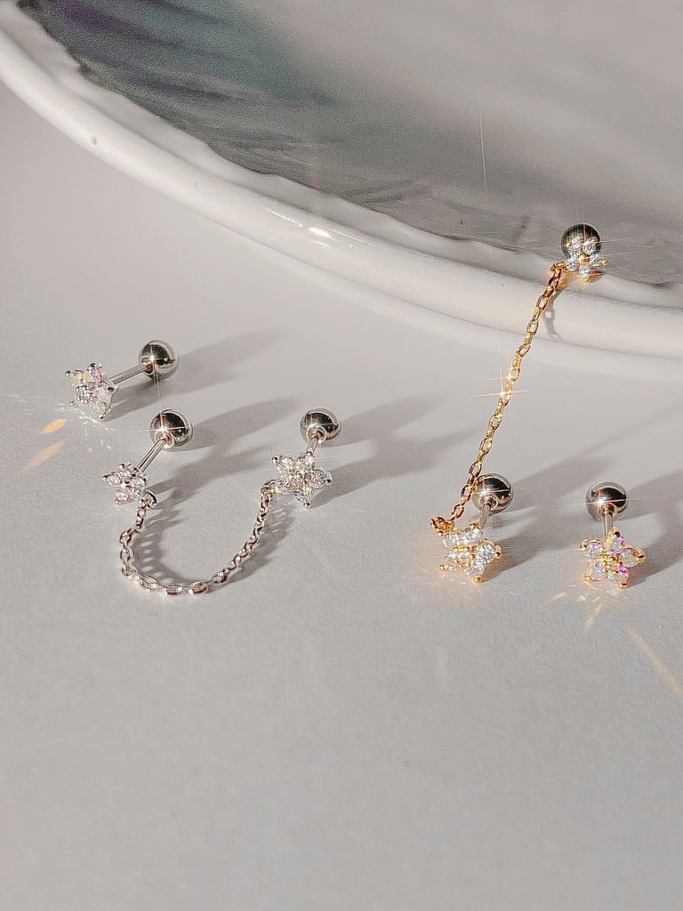flower chain (金属アレルギー対応)
