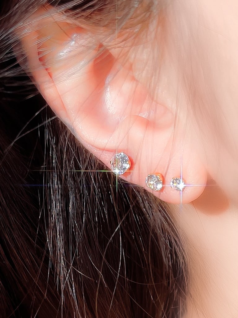 【お得セット】Crystal dots 3 set (金属アレルギー対応)