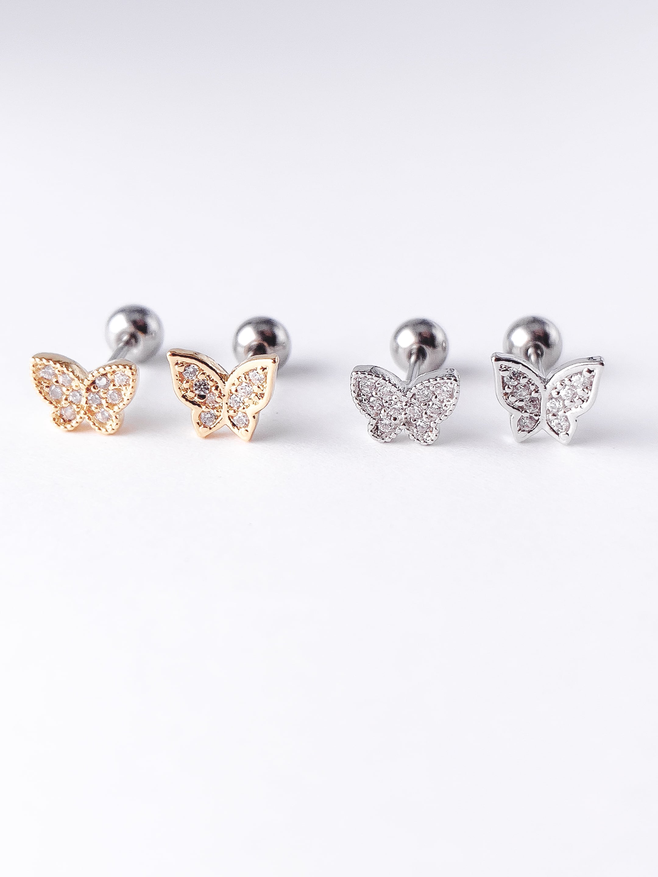 Crystal Butterfly (金属アレルギー対応)