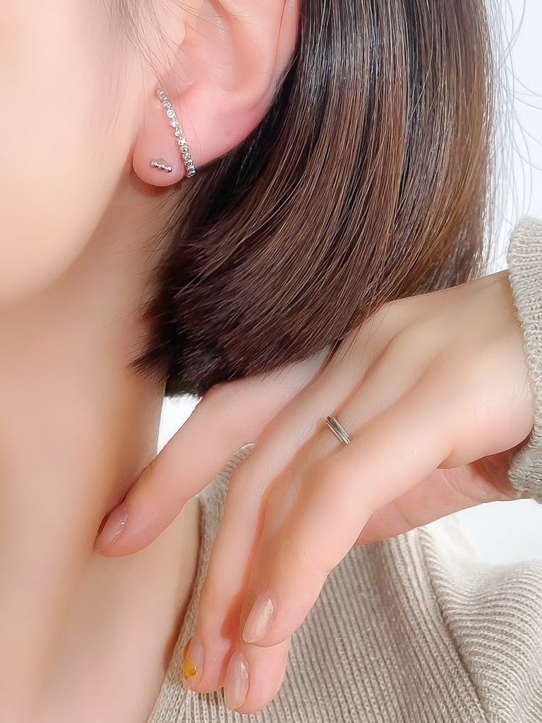 C curl dots (金属アレルギー対応)