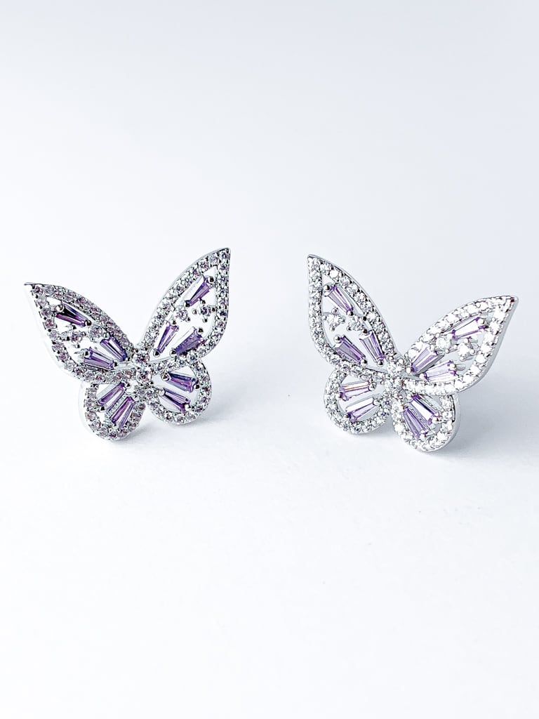 Crystal Butterfly (M size／金属アレルギー対応Ver.）