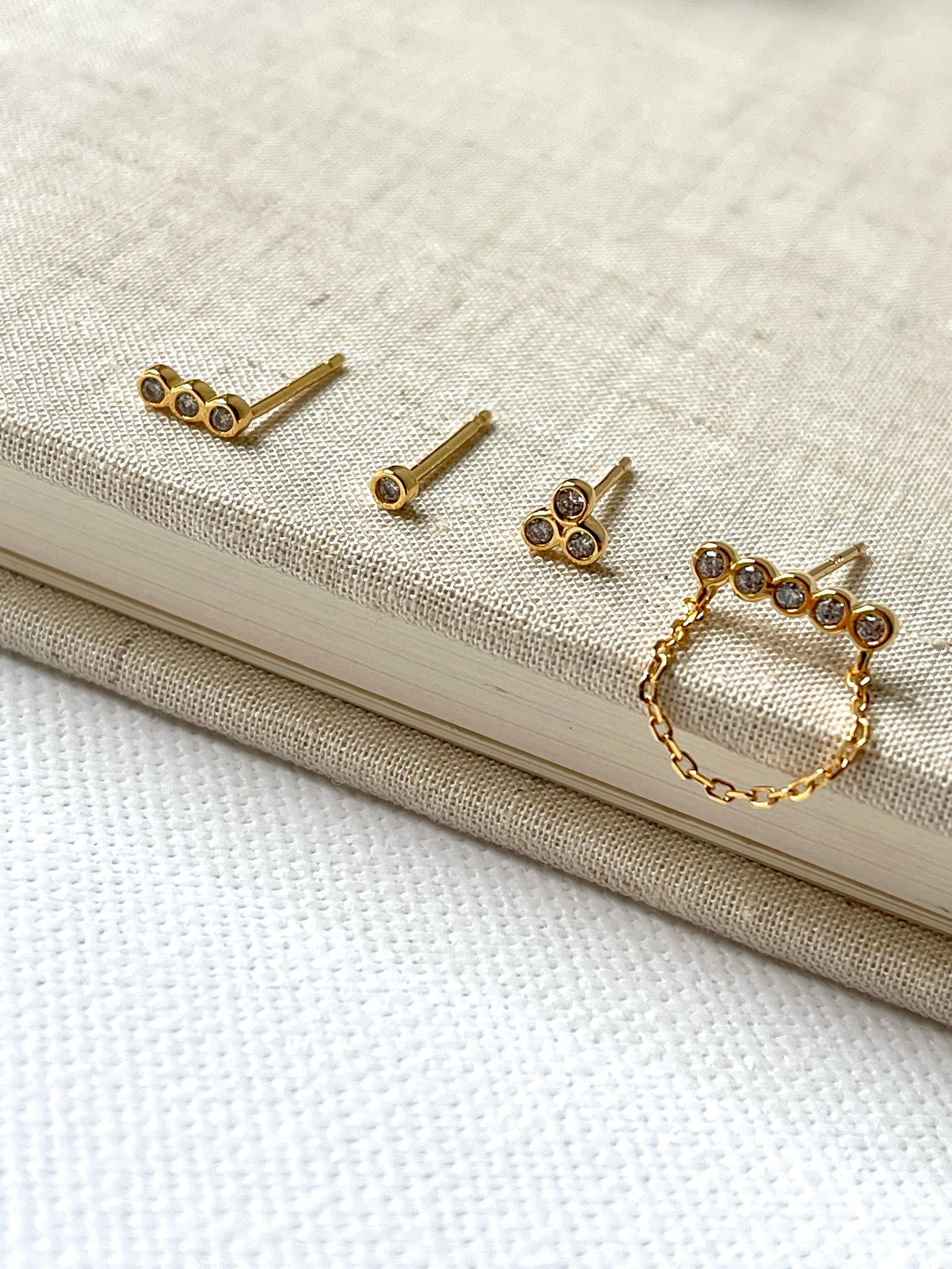 Dot chain 4 set (Silver 925）