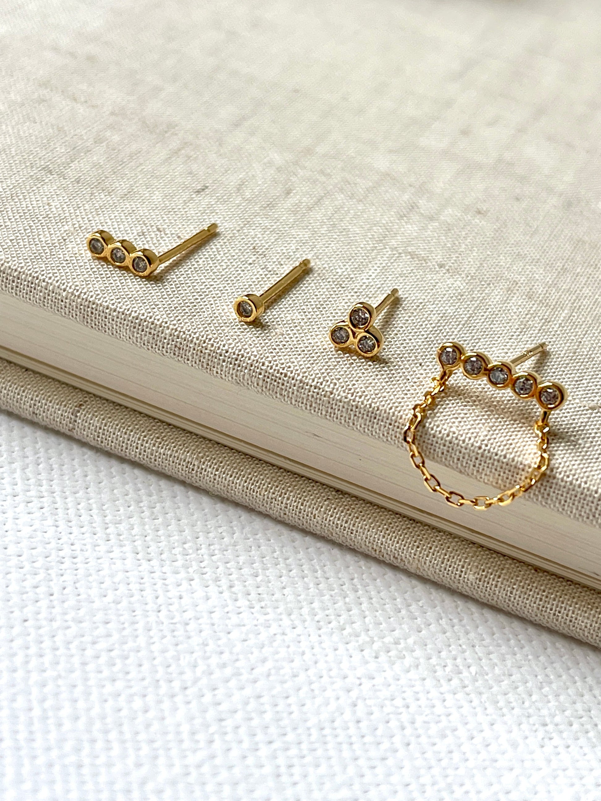Dot chain 4 set (Silver 925）