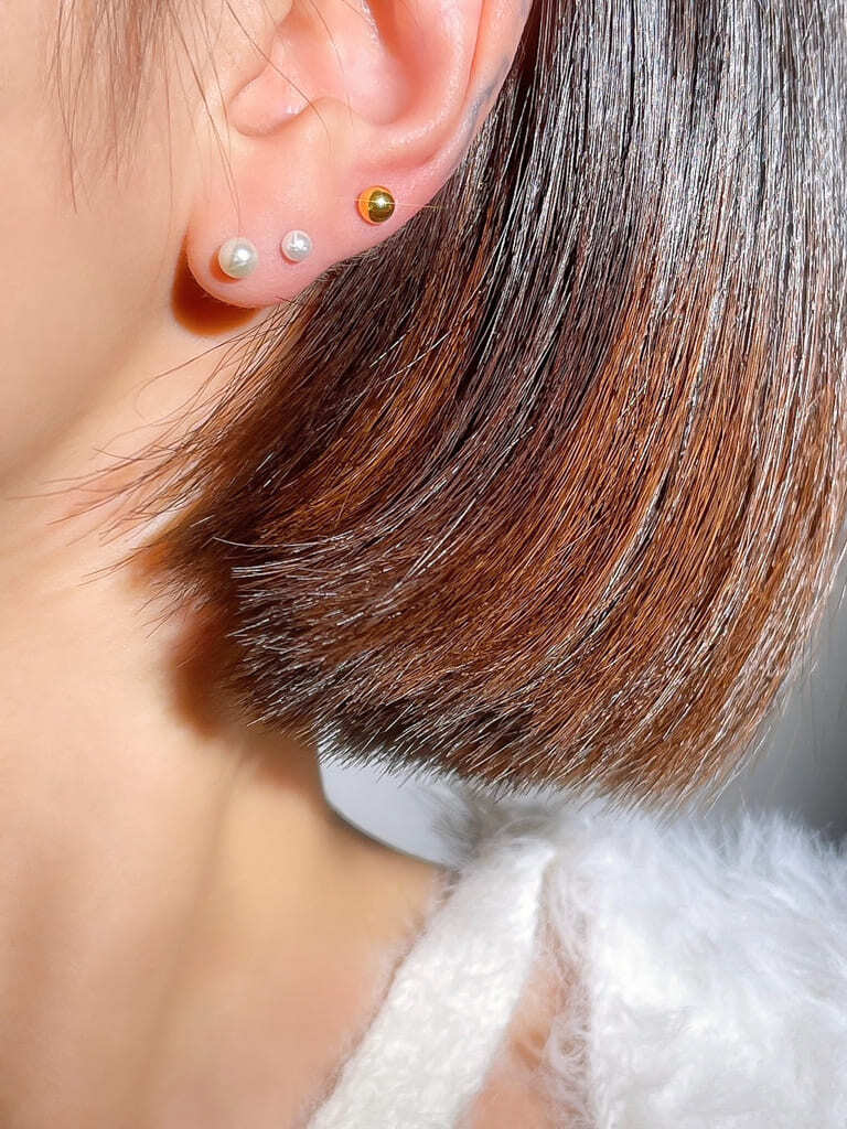 【お得セット】Pearl Dots 3 set (金属アレルギー対応)