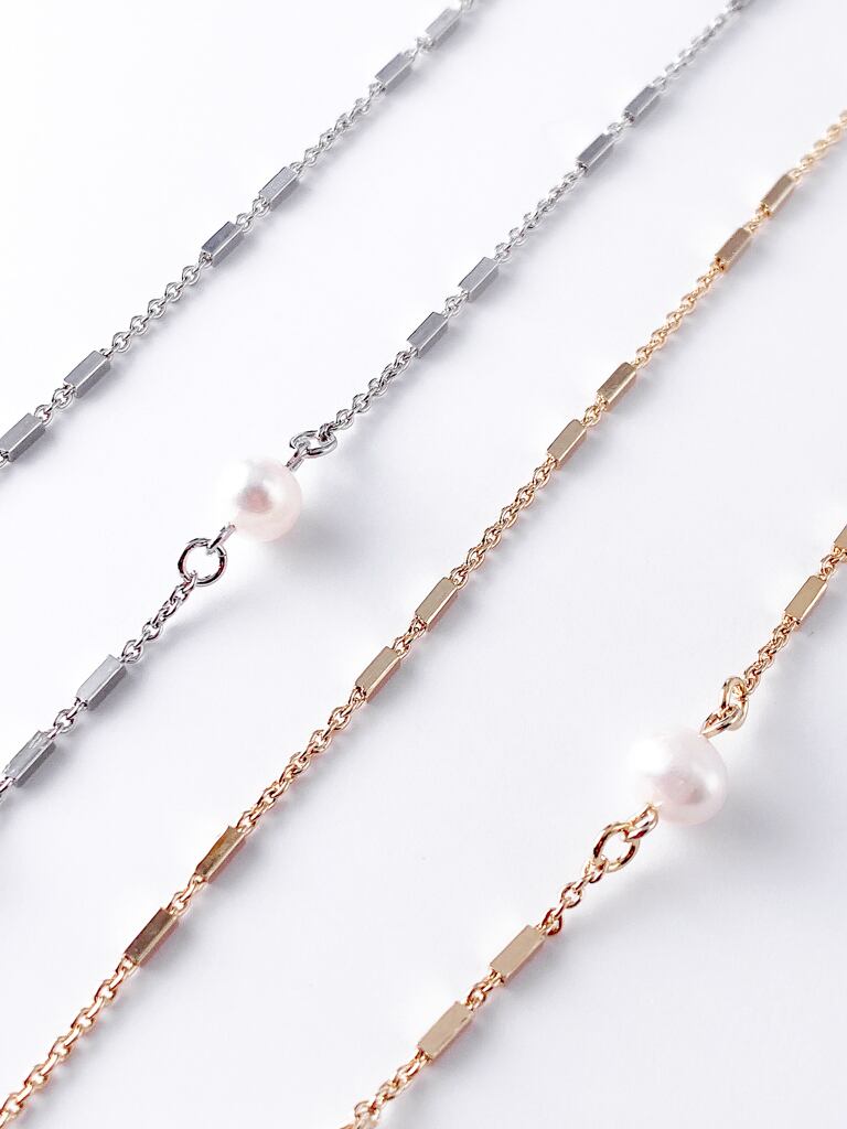 【マスクチェーン】Modern chain & pearl
