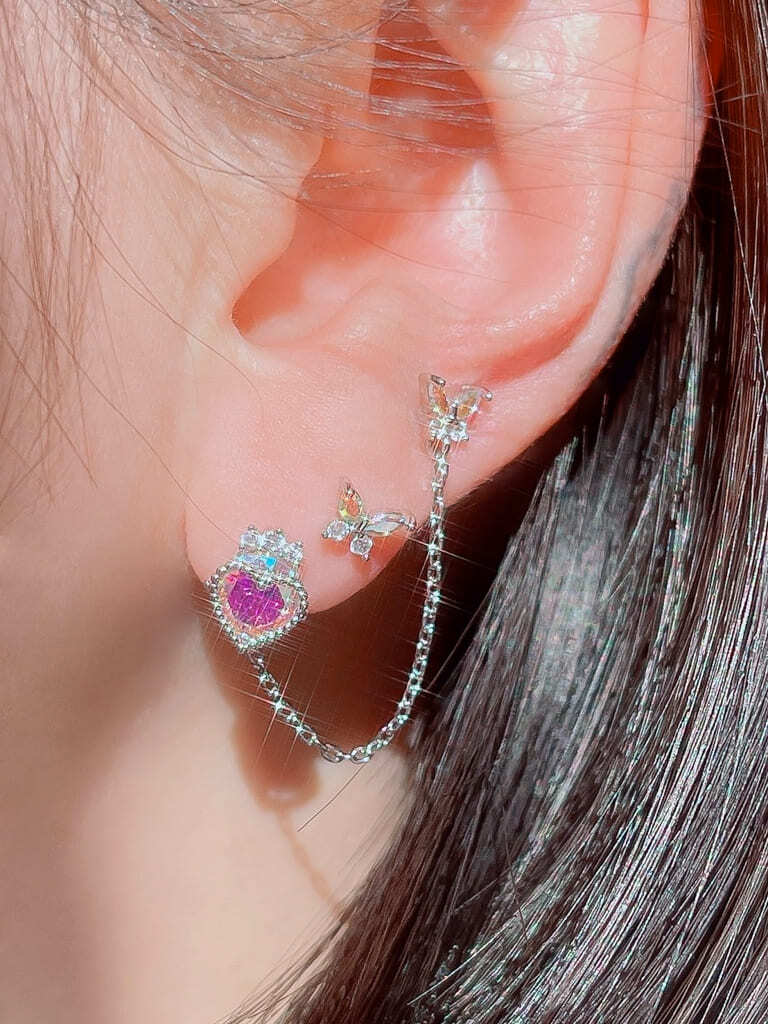 Heart chain nabi (金属アレルギー対応)