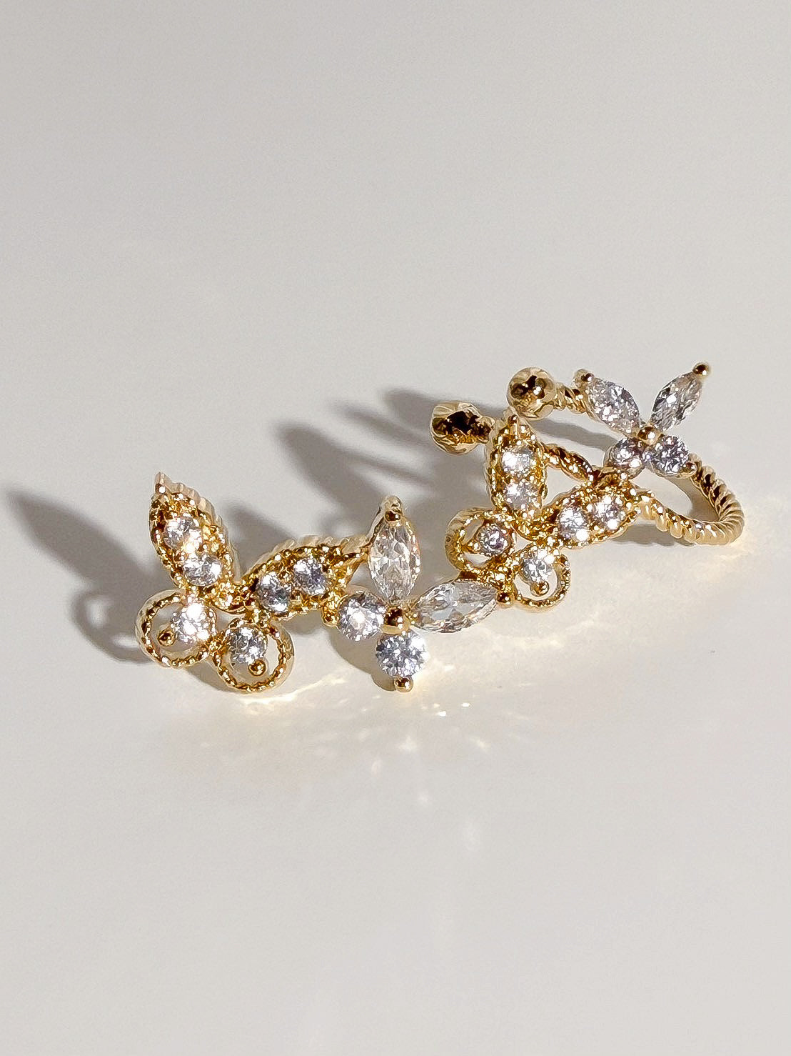Nabi garden. C（イヤーカフピアス）