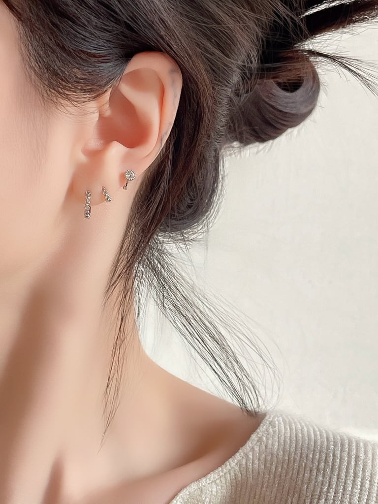 【お得セット】 Crystal hoop 3 set
